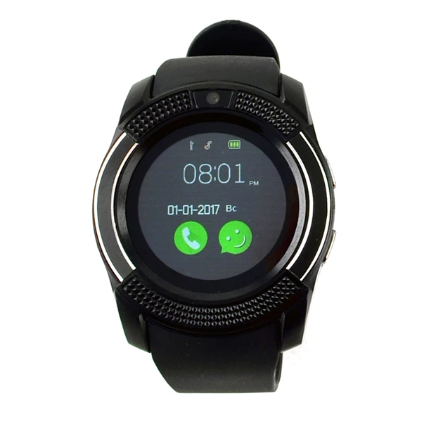 Умные часы Smart Watch UWatch V8 Black - Фото 2 Умные часы Smart Watch UWatch V8 Black - изображение 2