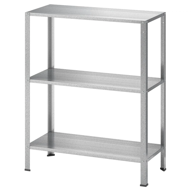 Стелаж HYLLIS 60x27x74 см IKEA 304.283.26 світло-сірий - Фото 1 Стелаж HYLLIS 60x27x74 см IKEA 304.283.26 світло-сірий - зображення 1