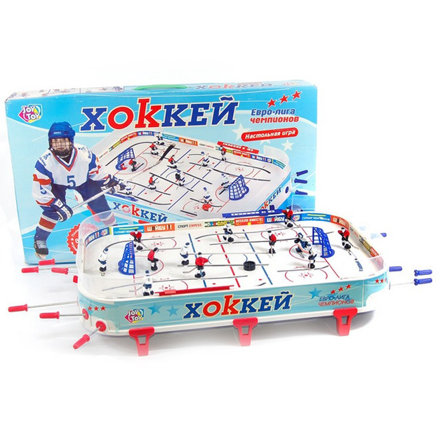 Настільний хокей на штангах Play Smart, на ніжках, поле 82-42-18см ...