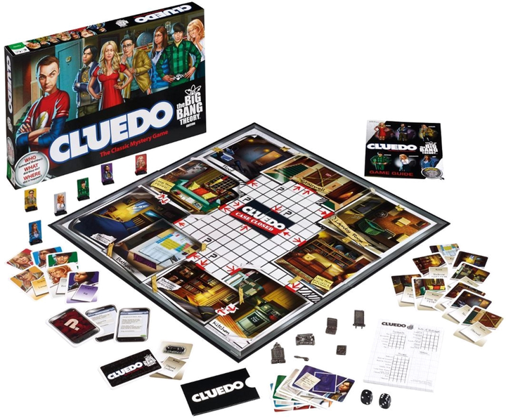 Настольная игра Winning Moves Клуэдо The Big Bang Theory (5036905021173 ...