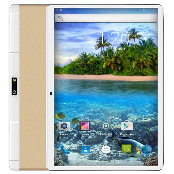 Планшет - телефон Hoozo MT232 Gold + Чехол-клавиатура + Карта памяти 32GB - Фото 4 Планшет - телефон Hoozo MT232 Gold + Чехол-клавиатура + Карта памяти 32GB - изображение 4