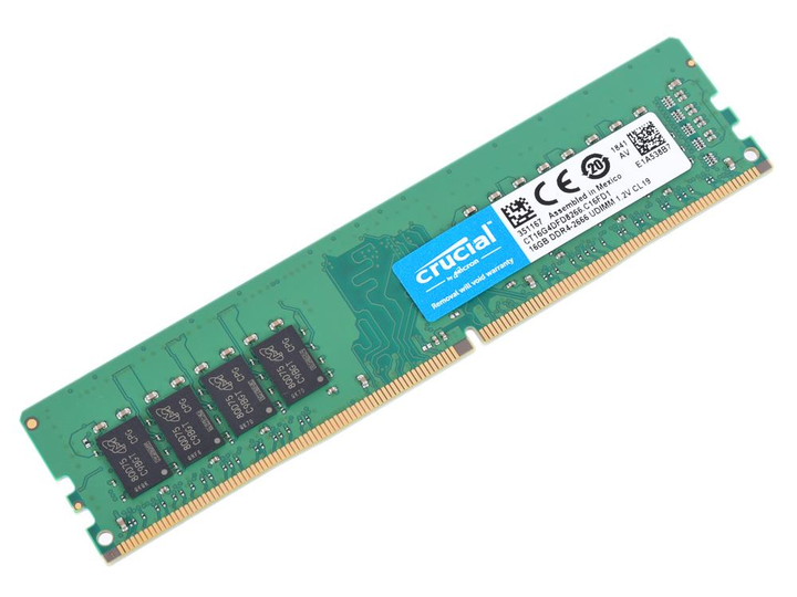 Разгон оперативной памяти crucial ddr4 2666