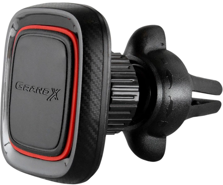 Автодержатель для телефона магнитный Grand-X MT-01 Black - Фото 1 Автодержатель для телефона магнитный Grand-X MT-01 Black - изображение 1