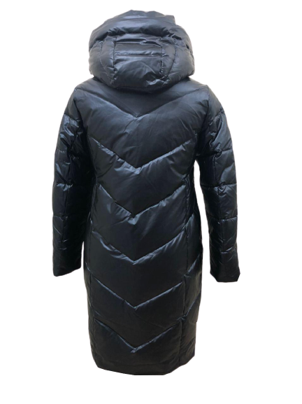 Пальто женское зимнее ICE bear GWD20302 42 темно синее - изображение 5