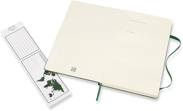 Записная книга Moleskine Classic 13 х 21 см 240 страниц в клетку Миртовый Зелёный (8058647629087) - изображение 3