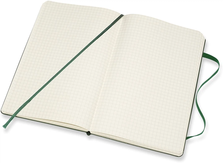 Записная книга Moleskine Classic 13 х 21 см 240 страниц в клетку Миртовый Зелёный (8058647629087) - изображение 4