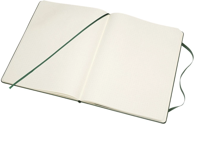 Записная книга Moleskine Classic 19 x 25 см 192 страницы в точку Миртовый Зелёный (8058647629131) - Фото 4 Записная книга Moleskine Classic 19 x 25 см 192 страницы в точку Миртовый Зелёный (8058647629131) - изображение 4
