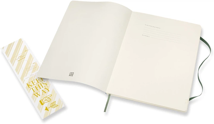 Записная книга Moleskine Classic 19 x 25 см 192 страницы в точку Миртовый Зелёный Мягкая обложка (8053853600080) - изображение 4