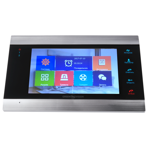 УЦ 4361 Цветной видеодомофон Green Vision GV-052-J-VD7SD silver * - Фото 1 УЦ 4361 Цветной видеодомофон Green Vision GV-052-J-VD7SD silver * - изображение 1