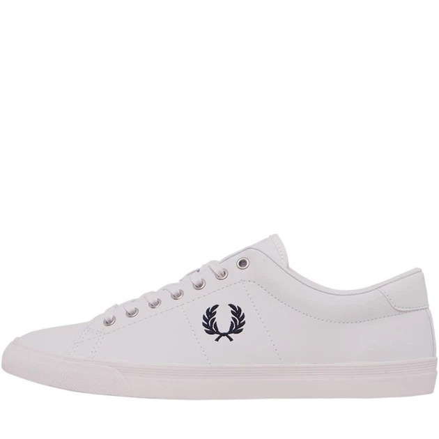 fred perry underspin leather trainers