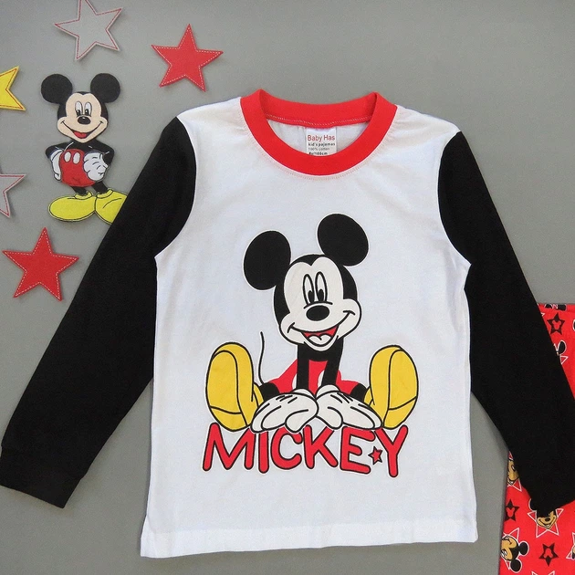 Пижама Mickey Mouse Baby Has для мальчика 130 см Разноцветная 16931 - изображение 3