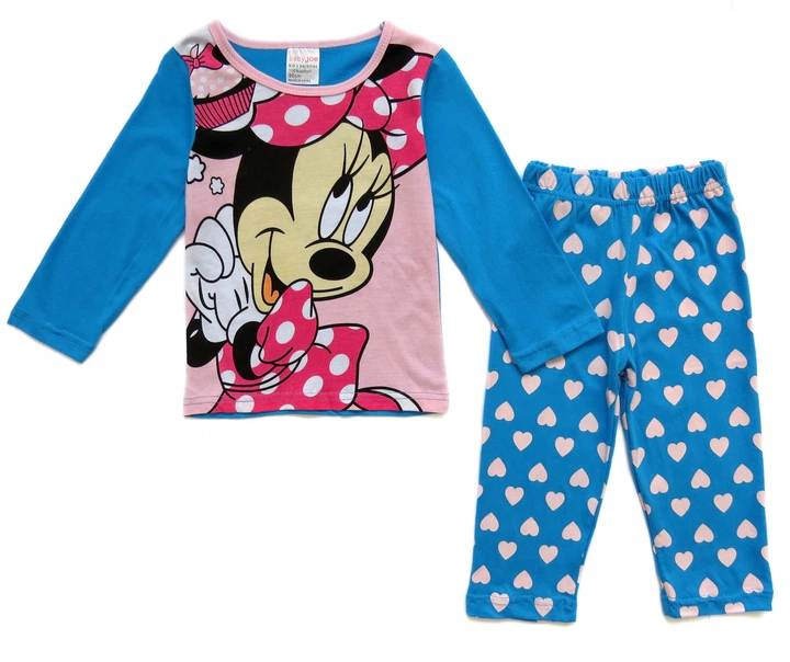 Пижама Minnie Mouse Baby Joe для девочки 95 см Синяя 7941 - Фото 1 Пижама Minnie Mouse Baby Joe для девочки 95 см Синяя 7941 - изображение 1