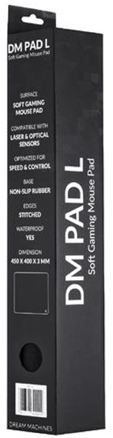 Ігрова поверхня Dream Machines DM PAD L Speed Control (DM_Pad_L) - зображення 3