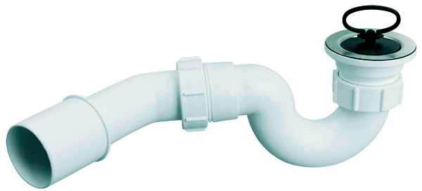 Сифон пластиковый для поддона McALPINE HC25-POL 50 мм со сливом h103 мм 70х50 мм трубный (5036484011749) - Фото 1 Сифон пластиковый для поддона McALPINE HC25-POL 50 мм со сливом h103 мм 70х50 мм трубный (5036484011749) - изображение 1