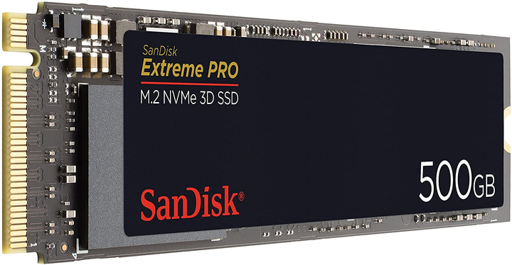 SanDisk Extreme PRO 500GB NVMe M.2 2280 PCIe 3.0 x4 3D NAND