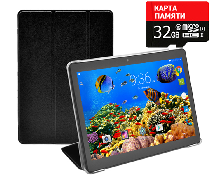 Планшет Contixо CX-1060 3G + Чохол вкладиш + Карта пам'яті 32GB - зображення 1