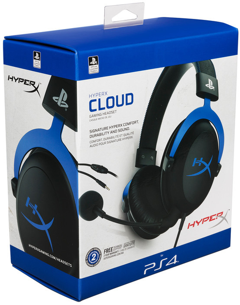 Наушники HyperX Cloud Blue для PS4 (4P5H9AM) купить в