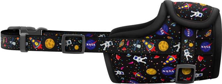 Намордник Collar WAUDOG Nylon №2 обхват 19-26 см малюнок NASA (вівчарка, доберман, далматин, лабрадор, сетер) (5389) - зображення 2