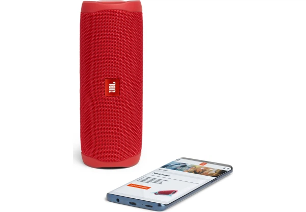 Портативна акустика JBL Flip 5 Червона - изображение 5