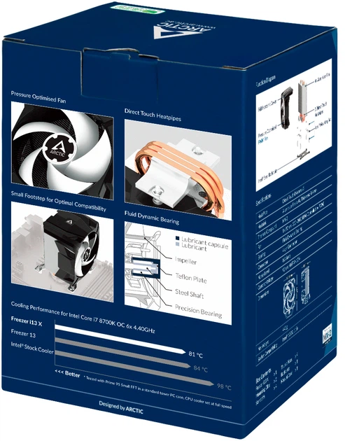 Кулер Arctic Freezer i13 X (ACFRE00078A) – фото, отзывы