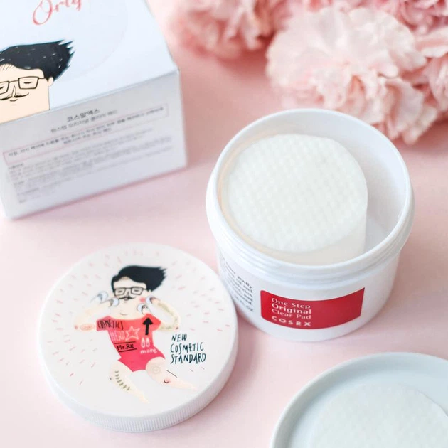 Gąbki do oczyszczania twarzy Cosrx One Step Original Clear Pads z kwasami BHA 70 szt (8809416470306) - obraz 3