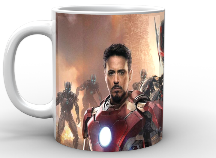 Кружка GeekLand Капитан Америка Captain America Стив Роджерс и Тони Старк CA.02.016 - изображение 3