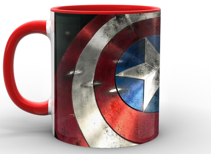 Кружка GeekLand Капитан Америка Captain America щит CA.02.005 - Фото 6 Кружка GeekLand Капитан Америка Captain America щит CA.02.005 - изображение 6