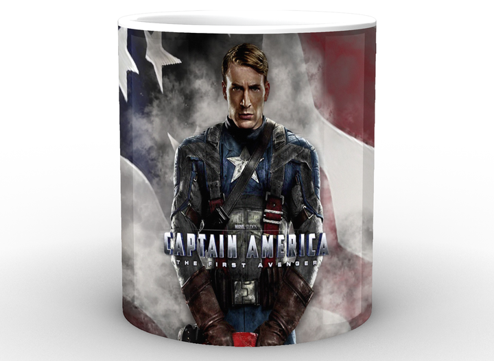 Кружка GeekLand Капитан Америка Captain America флаг в дымке CA.02.012 - изображение 2