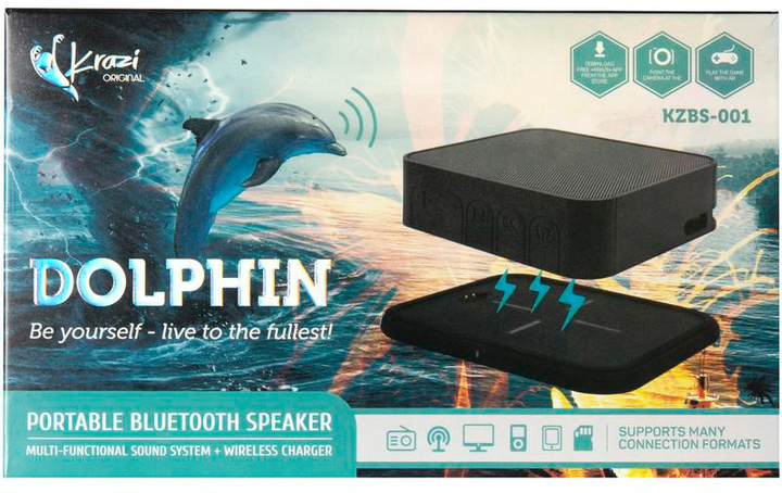 Акустическая система Krazi Dolphin KZBS-001 с функцией