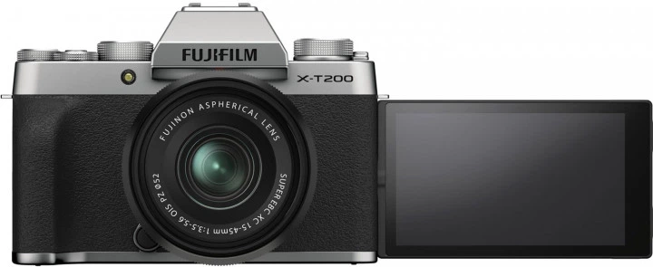 Фотоаппарат Fujifilm X-T200 + XC 15-45mm F3.5-5.6 Kit Silver
