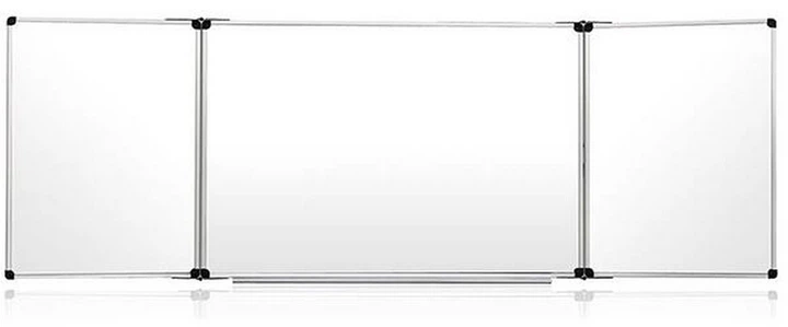 Доска магнитно-маркерная 100 на 300 см, 5 поверхностей UkrBoards UB100x300W - Фото 1 Доска магнитно-маркерная 100 на 300 см, 5 поверхностей UkrBoards UB100x300W - изображение 1