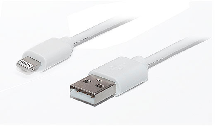 Кабель Real-El USB 2.0 AM-8pin 1 м White (EL123500033) - изображение 2