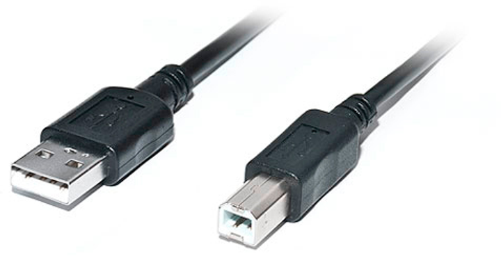 Кабель Real-El USB 2.0 Pro AM-BM 2 м Black (EL123500026) - изображение 2
