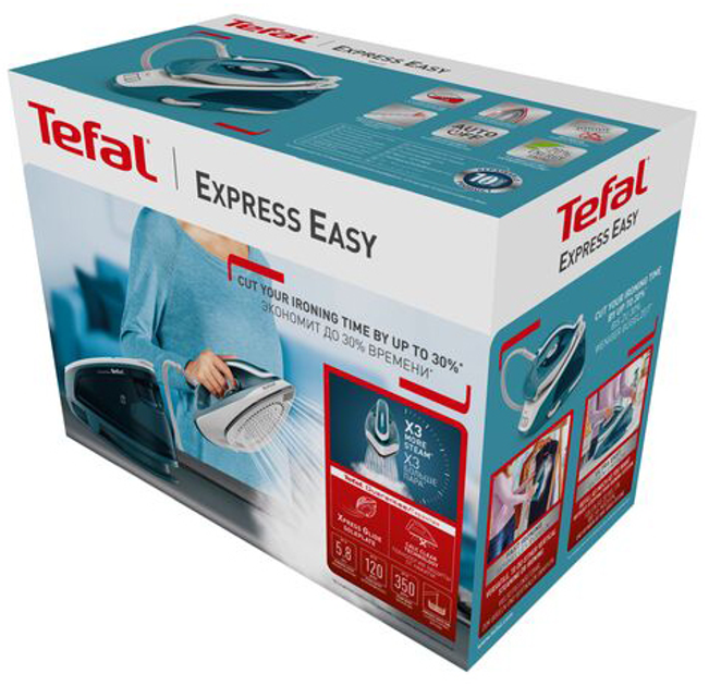 Праска з парогенератором TEFAL Express Easy SV6131 - зображення 15
