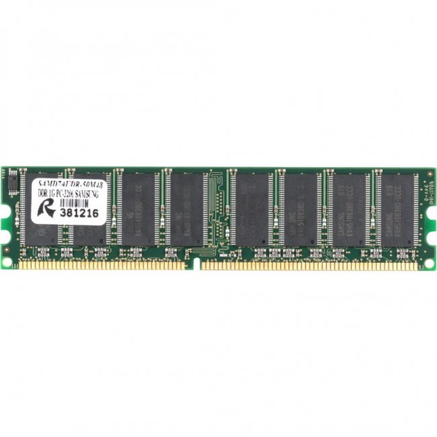 Модуль памяти для компьютера DDR 1GB 400 MHz Samsung (SAMD7AUDR-50M48 ...
