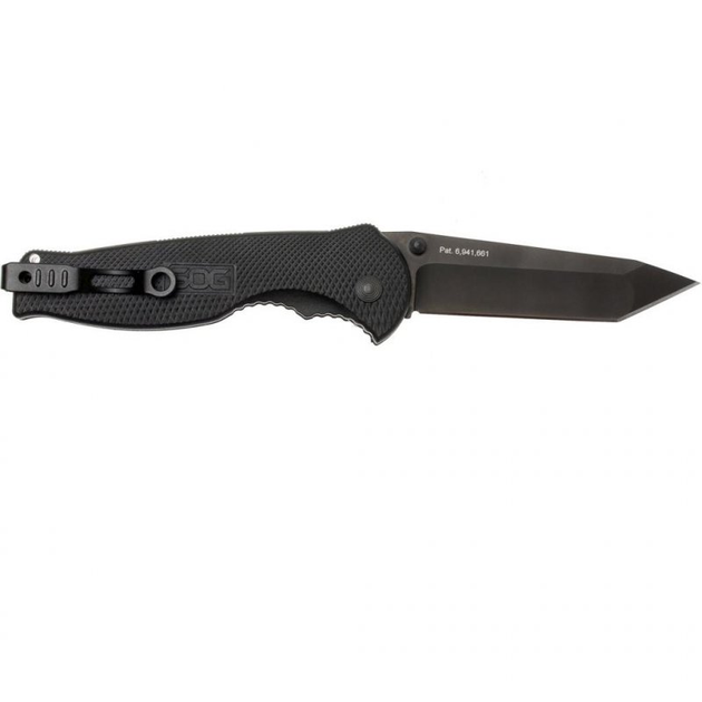 Нож SOG Flash II Tanto Black Blade (TFSAT8-BX) - изображение 2