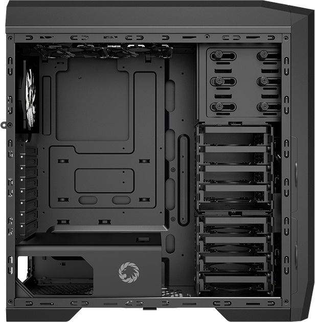 Корпус GameMax Dragon Knight Black - зображення 6