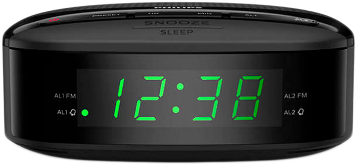 Настольные радиочасы с будильником Philips TAR3205 Black (TAR3205/12 ...