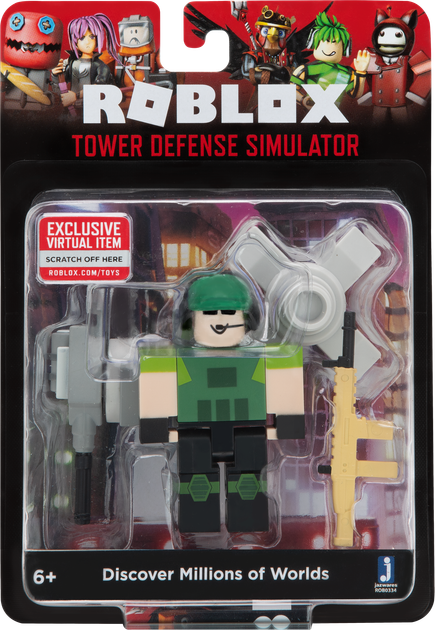 Roblox - Mini Figura Articulada 8cm - Tower Defense Simulator