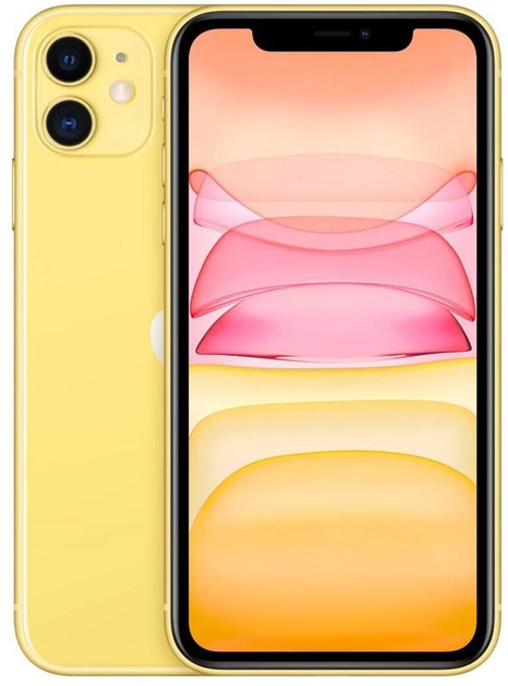 Мобильный телефон Apple iPhone 11 64GB Yellow Slim Box (MHDE3) Официальная гарантия - изображение 1