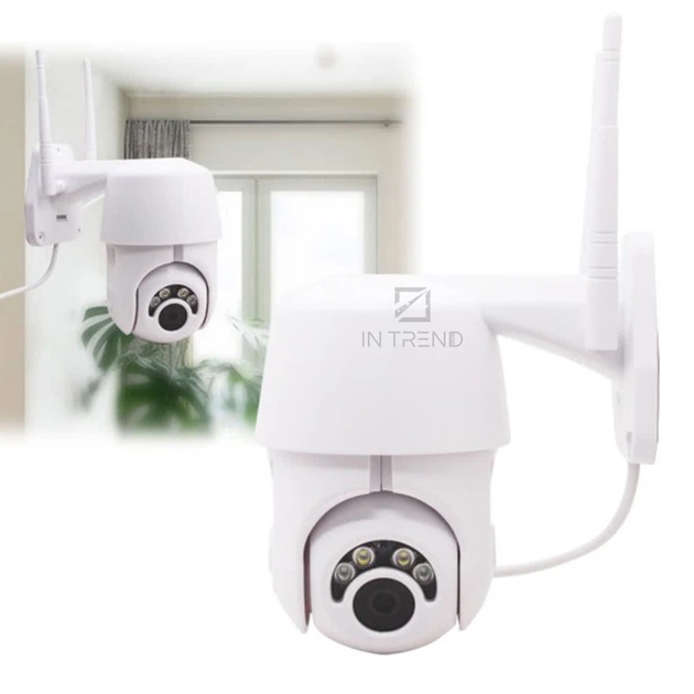 Камера видеонаблюдения EC76U15 IP WiFi Белая Беспроводная Цифровая уличная Видеокамера с MicroSD водонепроницаемая с режимом ночного видения - изображение 3