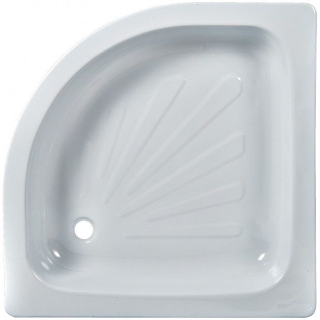 Душовий піддон AquaStream 80x80 сталевий - зображення 1