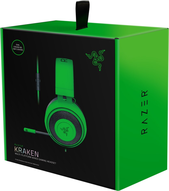 Nintendo Switch RAZER KRAKEN GREEN Razer Kraken Green Gaming Headset Analog Connection PS4 PS5