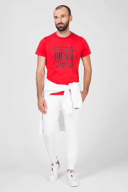 Мужские белые спортивные брюки P-TARY-LOGO Diesel XS 00SZLB 0BAWT от ...