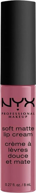 Акція на Рідка помада для губ NYX Professional Makeup Soft Matte Lip Cream 61 Montreal від Rozetka