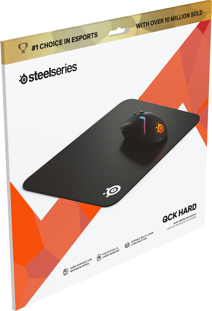 Игровая поверхность SteelSeries QcK Hard Pad Speed Control (SS63821) - изображение 4