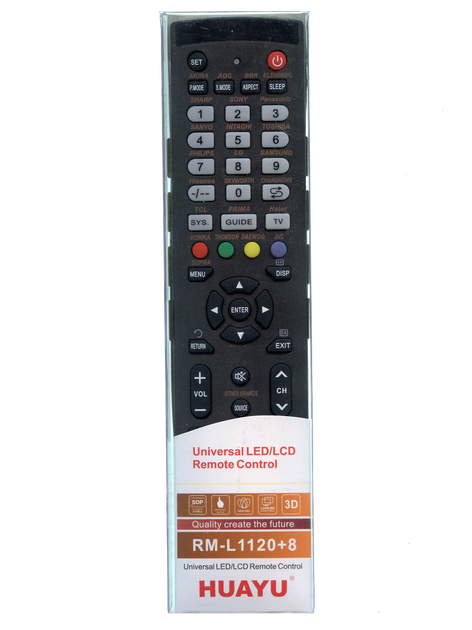 Універсальний пульт HUAYU RM-L1120 для LCD/LED телевізоров (2776) - зображення 2