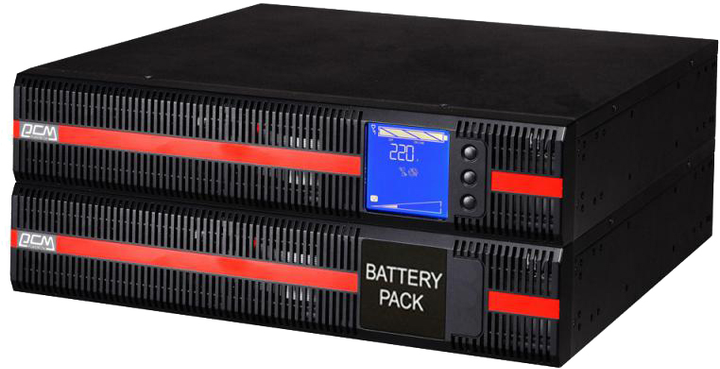 ДБЖ Powercom Macan MRT-6000 RM LCD - зображення 1