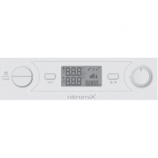Газовый кондесационный котел Demrad Nitromix P-28 (двухконтурный, 28 кВт) + труба в комплекте - изображение 3