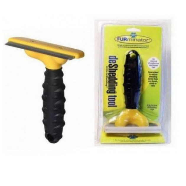 Щітка для грумінгу великих собак (Фурмінатор) deShedding tool Large. Furminator лезвие 10,16 см. - зображення 1